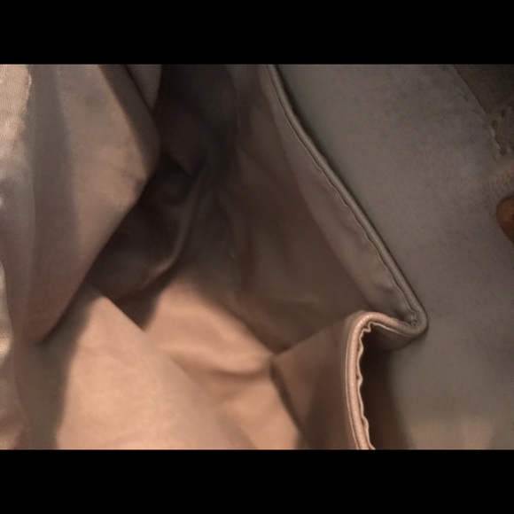 Authentic Michael Kors Suede and Snakeskin Satchel - Picture 9 of 10